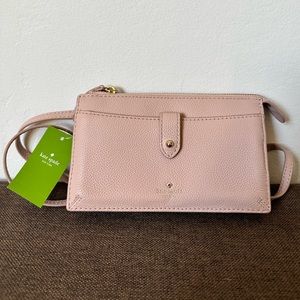Kate Spade New York Larchmont Avenue Alegra Phone Crossbody (Tutu Pink)